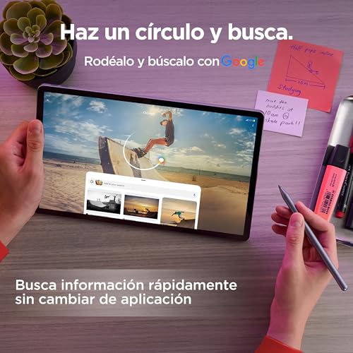 Lenovo Idea Tab Pro – Tablet 12.7" 3K (MediaTek Dimensity 8300, 8 GB RAM, 256 GB UFS 4.0, 144 Hz, Wi-Fi 6E, Bluetooth 5.3, Android 14) Gris, Incluye Teclado + Pen