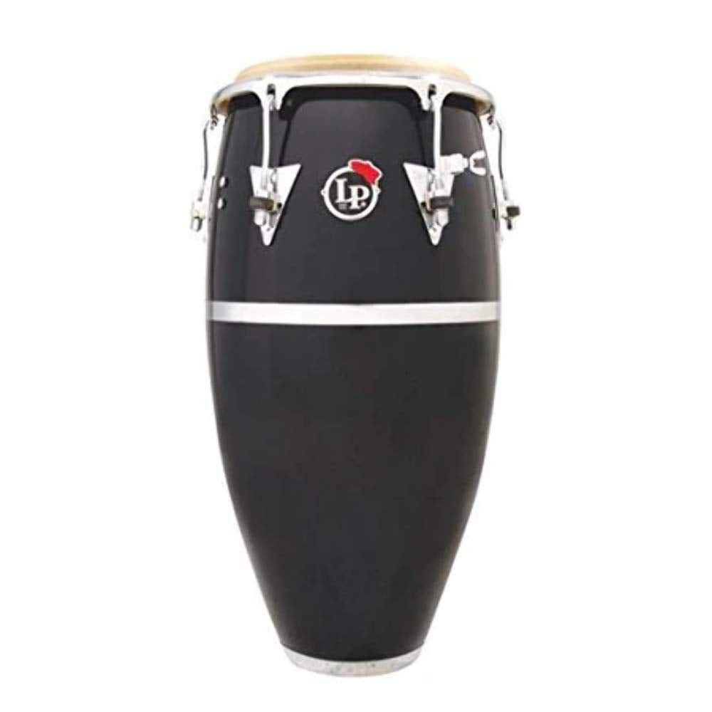 Latin Percussion Conga Patato Tumba 12,5" LP552X-1BK, Negro, Hardware cromado