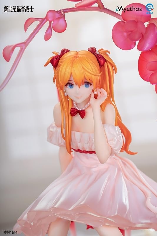 Myethos Evangelion - Estatua de PVC 1/7 Rei Ayanami y Asuka Shikinami Langley: Whisper of Flower Ver. Set