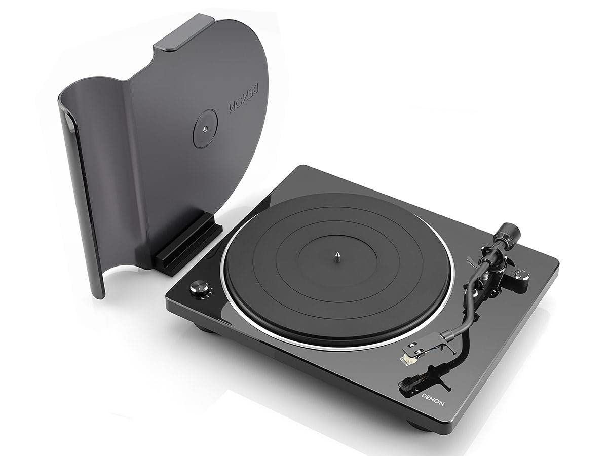 Denon DP-400 - Giradiscos, color negro