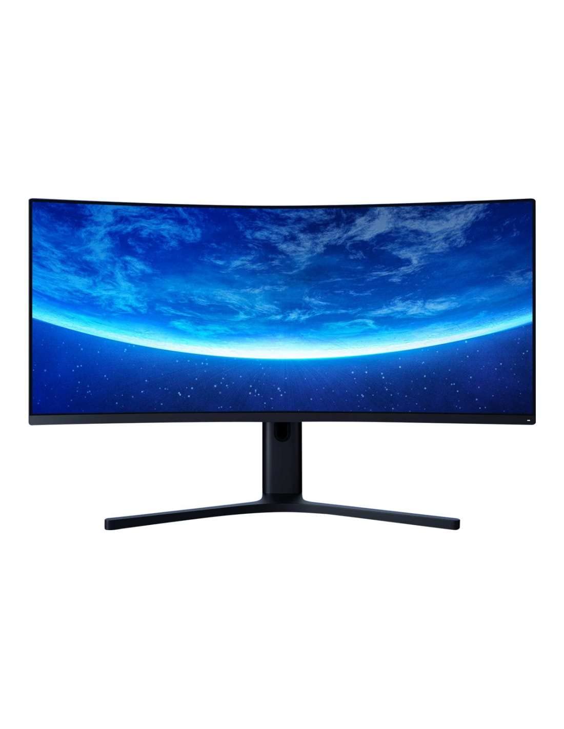 XIAOMI Mi Curved Gaming Monitor 34" Monitor Gaming WQHD (3440x1440, UHD, 144Hz, 4ms, 300 CD/m², HDMI 2.0x2, Puerto DP1.4x2, 21:9, AMD FreeSync), Color Negro, 34 Pulgadas