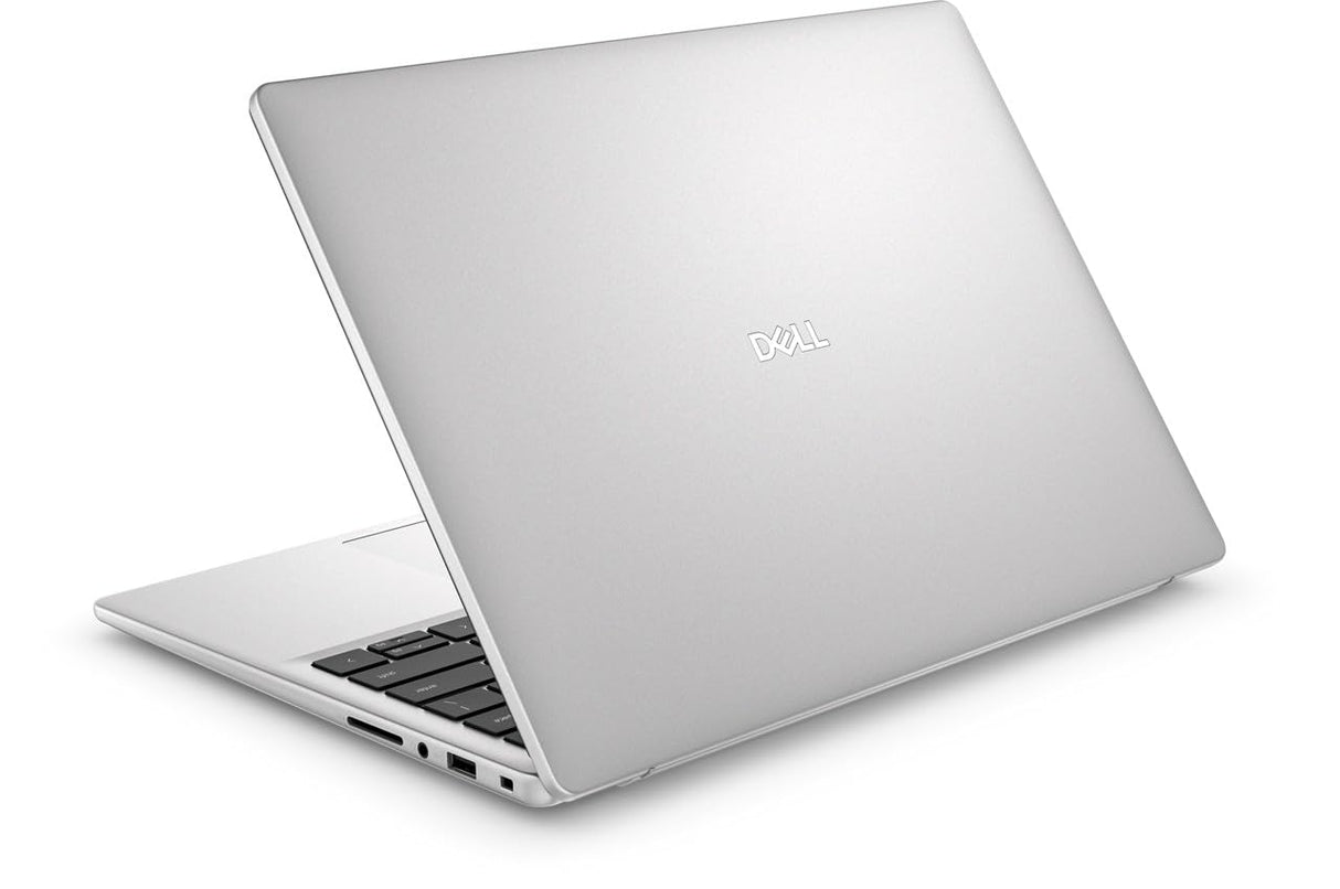 DELL 14 PC portátil DC14250 Intel Core 5 120U, 14" 2K IPS 300 nits antirreflejo, Intel Graphics, 16GB RAM DDR5, 512GB SSD, Windows 11 Home, Teclado retroiluminado AZERTY - Plata