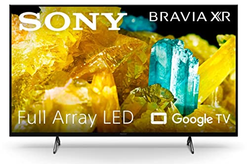 Sony BRAVIA XR - 50X90S/P televisor inteligente Google, Full Array de 50 pulgadas, 4K HDR 120Hz y HDMI 2.1 para PS5, Dolby Vision-Atmos, Pantalla Triluminos Pro