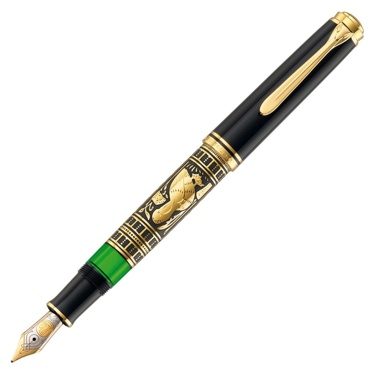 Pelikan M900 Pluma estilográfica TOLEDO 900 plumín M en estuche regalo.