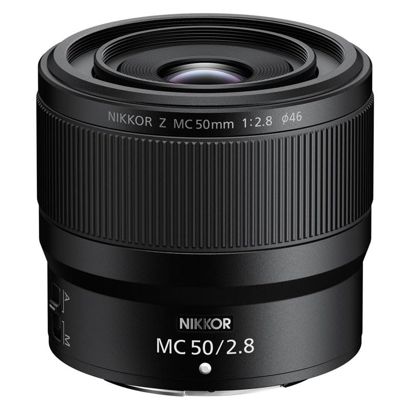 Nikon Objetivo NIKKOR Z MC 50MM F/2.8, para Nikon Serie Z, Negro