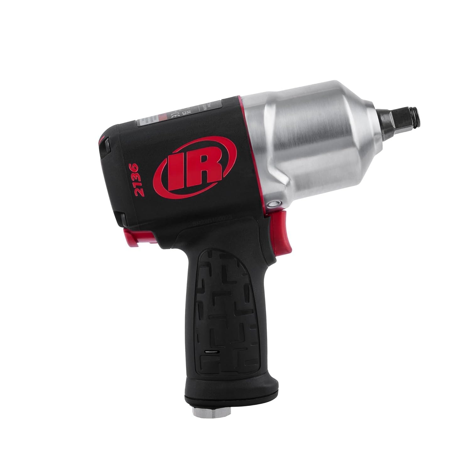 Ingersoll-Rand 2136QXPA-3SK Llave de Impacto Neumática 1/2", Silenciosa, 1500 Nm, Retenedor de Anillo de Fricción, Pistola