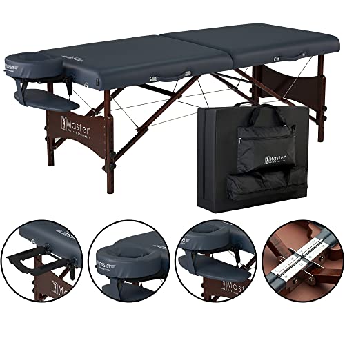 Master Massage Banco de Masaje Plegable de Madera, 71 cm
