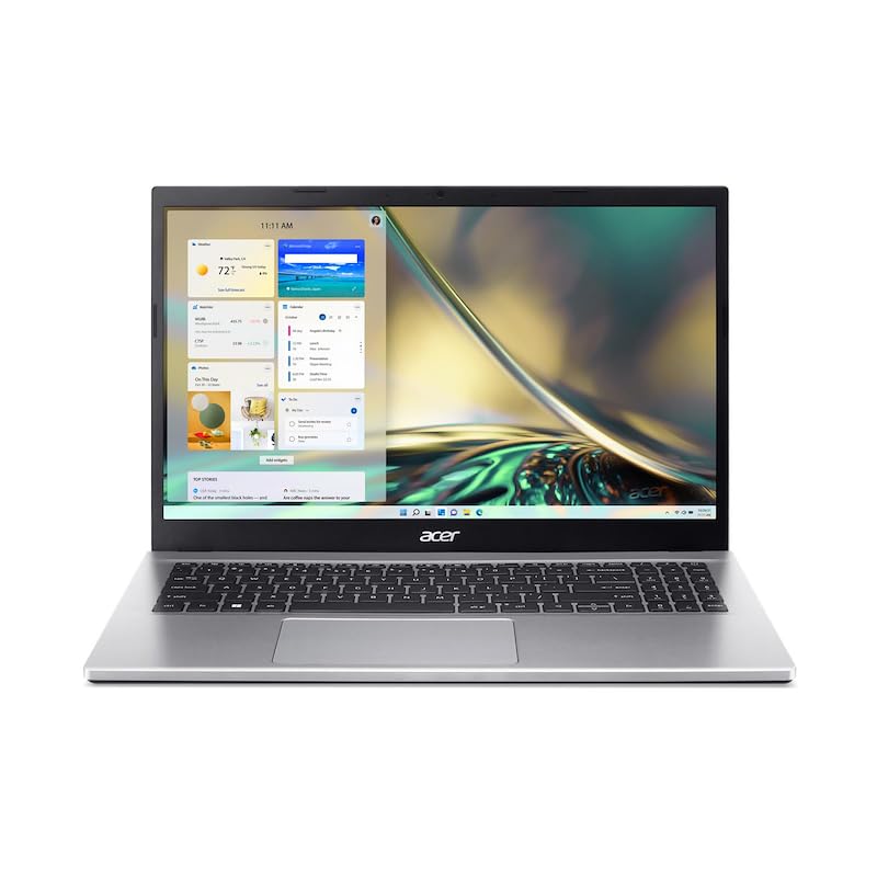 Acer Aspire 3 A315-59, Ordenador Portátil 15,6" FHD Ready (Intel Core i7 1255U, 16 GB DDR4 RAM, 1024 GB PCI Express SSD, Intel Iris Xe Graphics, Windows 11 Home) Plata, Teclado QWERTY Español