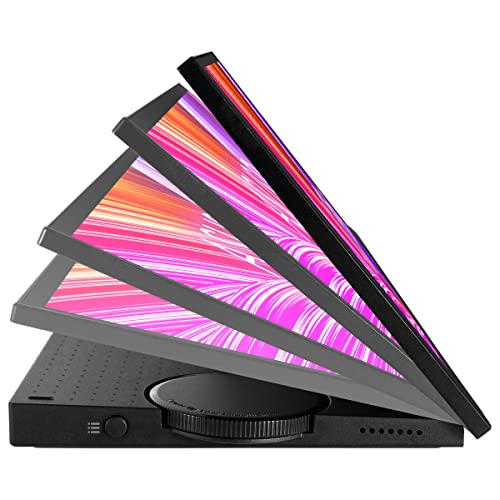 ASUS ProArt Display PA147CDV - Monitor de 14" para creativos (32:9, IPS, Full HD, 100% sRGB/Rec.709, Calman, USB-C, 10 puntos táctiles, MPP2.0, ASUS Dial, Panel de control, compatible con Adobe)