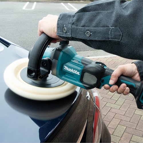 Makita PV001GZ - Pulidora de iones de litio XGT sin escobillas de 40 V, 180 mm, baterías y cargadores no incluidos