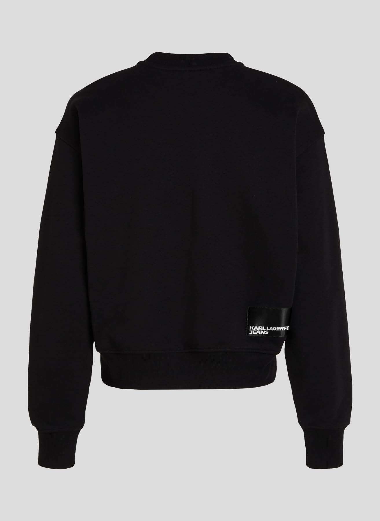 KARL LAGERFELD JEANS, para Mujer, Sudadera Normal con el Logotipo Essential, Negro, Extrapequeños
