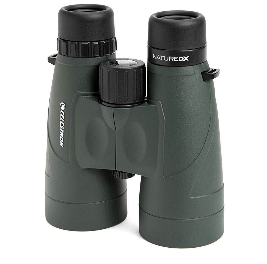 Celestron 71336 Nature DX 12x56: prismáticos con prisma BaK-4, verde
