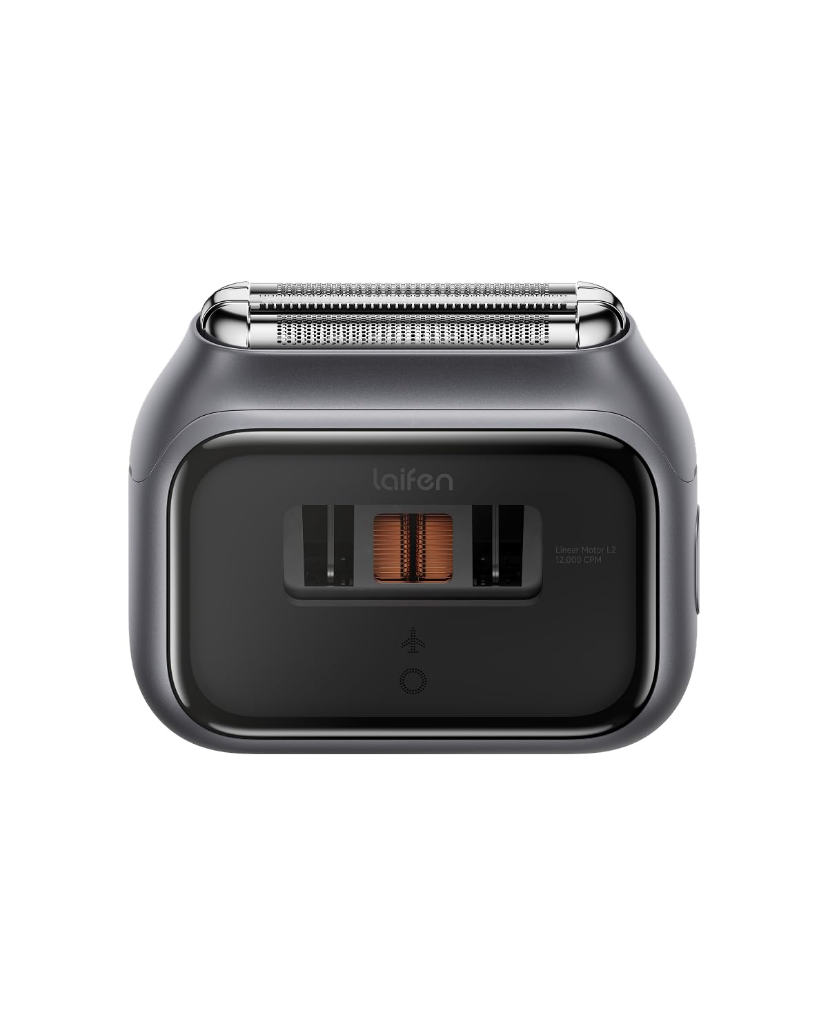 Laifen P3 Pro Afeitadora Eléctrica con Motor Lineal Patentado 12 000 cpm, 100 Min de Autonomía, Carga Rápida (3 min para 7 min de uso), Uso en Seco y Mojado, Ideal para Viajes (Gris Grafito)