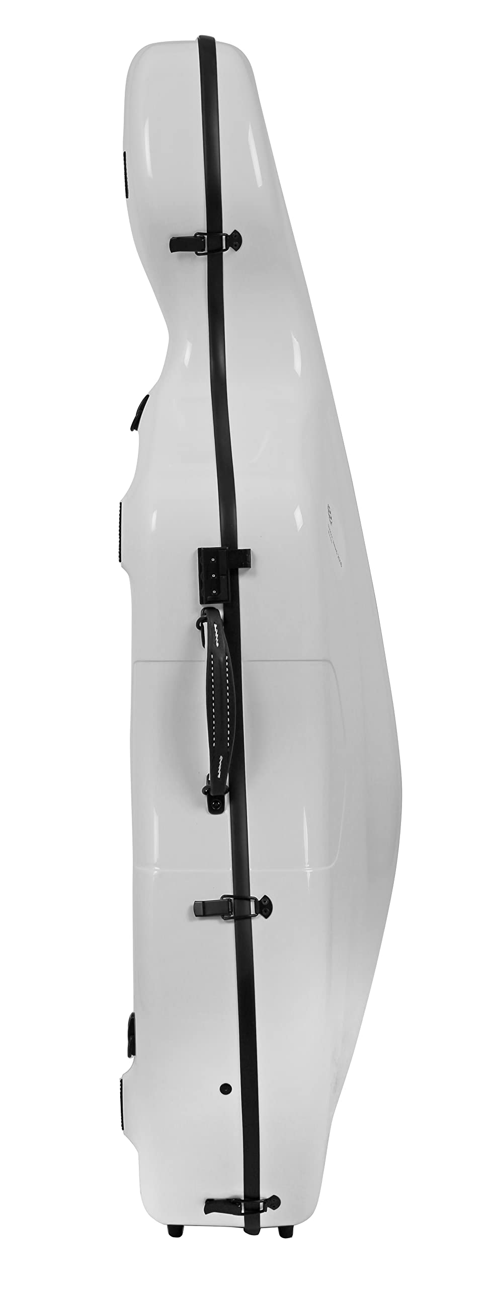 Gewa Estuche Cello Air 3.9 Blanco/Burdeos Made in Germany, Extremadamente resistente a la rotura, EL mejor ratio de aisamiento