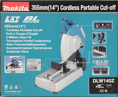 Makita dlw140z trennsc hleifmasch. 2 x 18 V (sin batería/sin cargador)