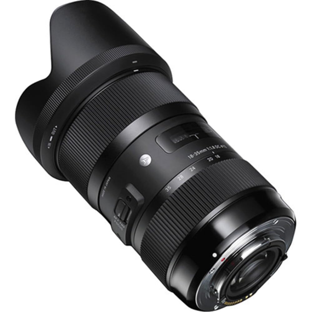 Sigma LH730-06 - Objetivo para cámaras Nikon (18-35mm, f/1.8, DC HSM, 72 mm), color negro