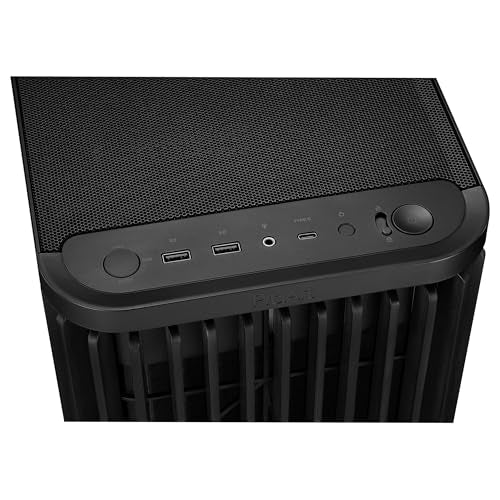 ASUS ProArt PA401, Chasis ATX con Panel de Metal, Compatible con GPU de hasta 314 mm, Dos Ventiladores de 160 mm, Bloqueo del Panel Lateral, Soporte para Fuente de alimentación extraíble