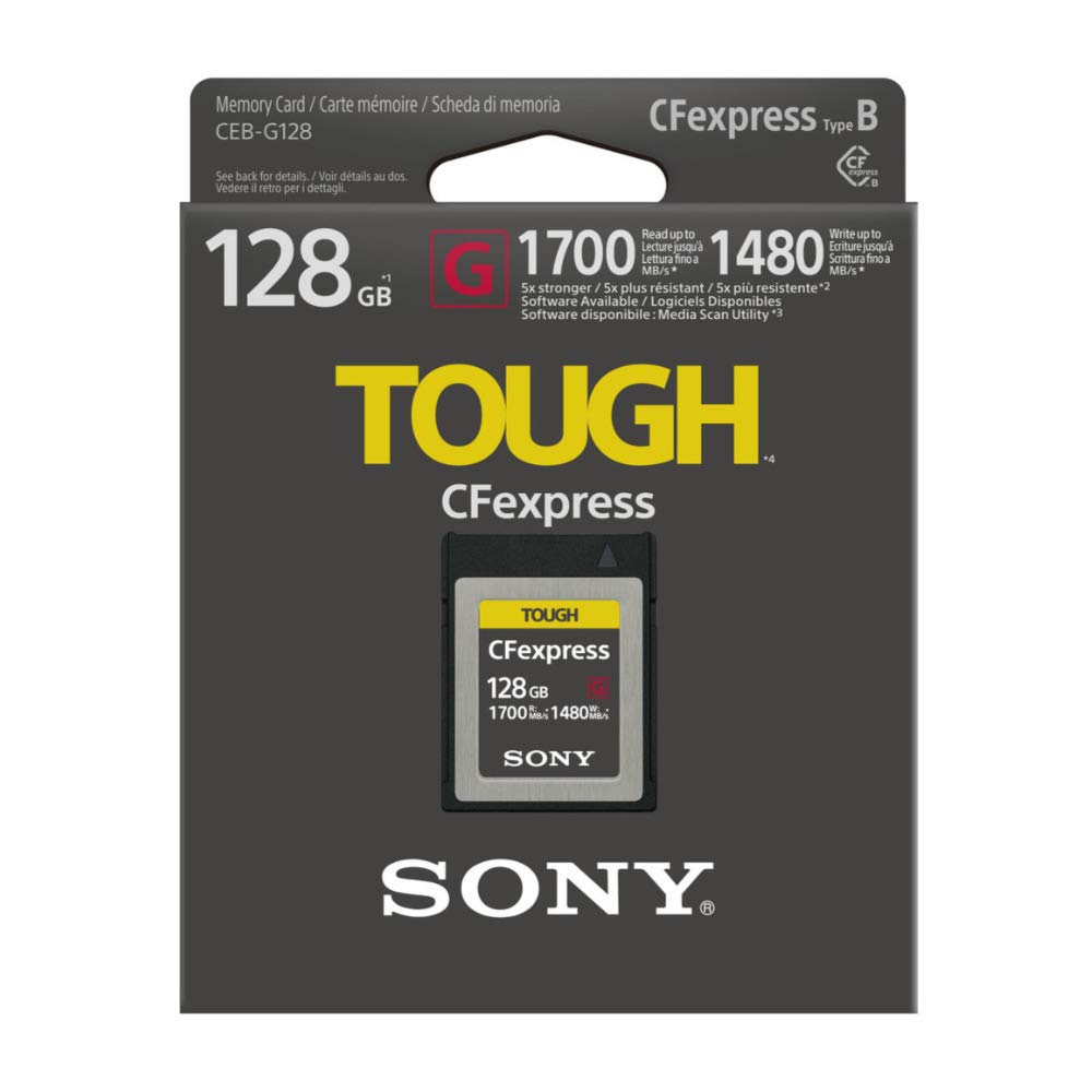 Sony Tarjeta de memoria resistente Cfexpress 128GB tipo B