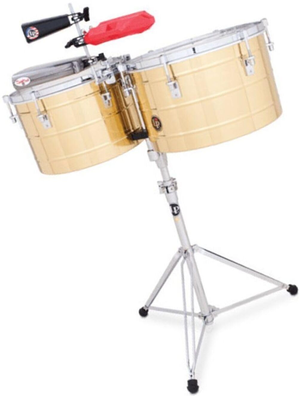 LP Latin Percussion Timbales Tito Puente Thunder Timbs Latón LP258-B