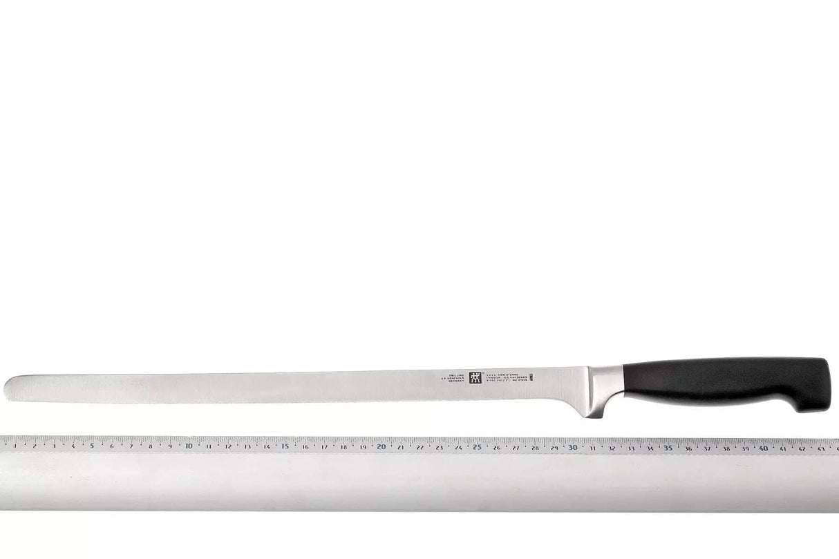 ZWILLING Four Star - Cuchillo jamonero con Hoja forjada de una única Pieza Sigmaforge, Hoja endurecida al frío Friodur, 310 milímetros, Acero Inoxidable