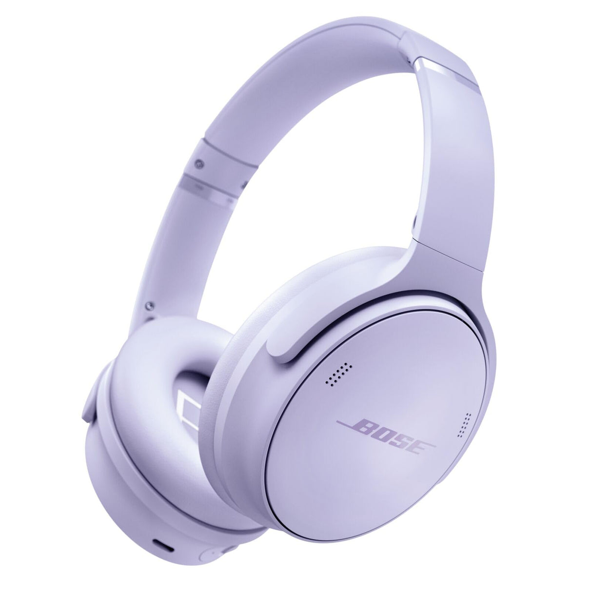 Bose QuietComfort Headphones, Auriculares inalámbricos con cancelación de ruido, Auriculares de diadema con Bluetooth, micrófono y cable con hasta 24 horas de autonomía, Lila Claro - Edición Limitada