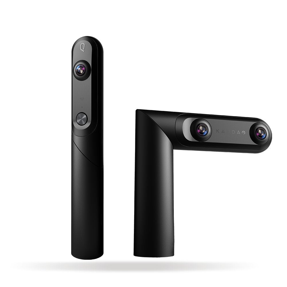 KANDAO QooCam en cámara de Bolsillo de Mano con Lente de Ojo de pez Cámara Digital para Exteriores Cámara de acción Deportiva, Video de Vlogs y grabación