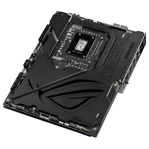ASUS ROG Maximus Z890 Hero BTF - Placa Base Intel ATX, diseño de Conector Oculto, Ranura de Alta Potencia para gráfica, 22+1+2+2 etapas de Potencia, DDR5, PCIe 5.0 Compatible con GPU Next-Gen