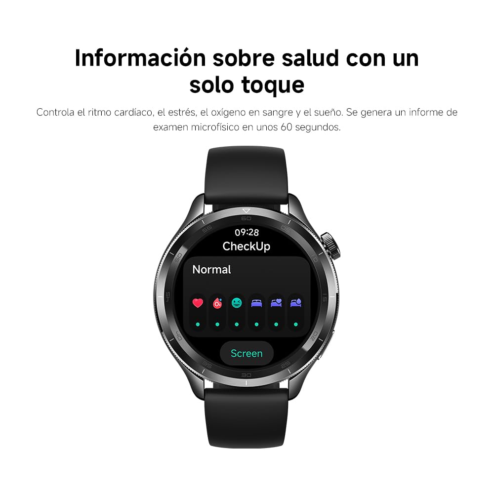 XIAOMI Watch S4, Versión Bluetooth, Modo Deportivo Profesional avanzado, Bisel de Cambio rápido 2.0, Pantalla AMOLED 1.43 Pulgadas Circular, Monitor Frecuencia Cardíaca y Sueño, Rainbow