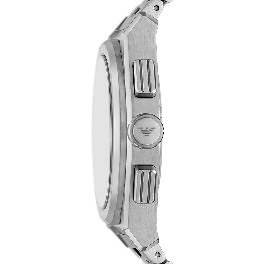 Emporio Armani Hommes Analogique Quartz Montre Avec Bracelet en Acier Inoxydable AR11640