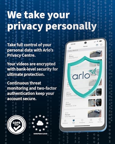Arlo Go 2 Camara Vigilancia, 100% Inalámbrica HD, Conexión WiFi O SIM 3G/4G LTE, Almacenamiento Local Con Tarjeta SD O En La Nube, Visión Nocturna, Resistente Al Agua, Audio Bidireccional, Blanca
