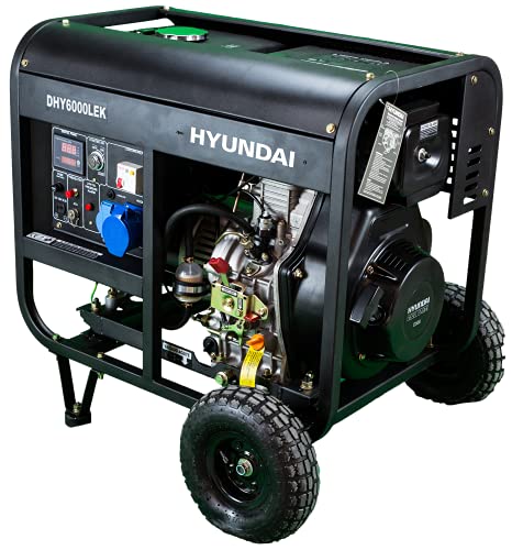 Hyundai Dhy6000Lek - Generador diesel serie pro 3.000 rpm
