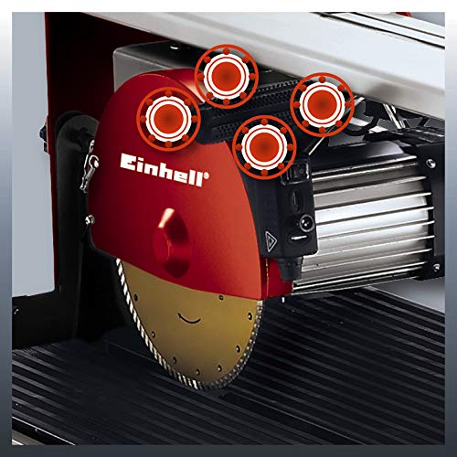 Einhell Máquina cortadora de piedra TE-SC 570 L (1500 W, Max. Altura de corte 60 mm, disco de corte turbo diamantado Ø250 x Ø25,4 mm, láser desmontable)