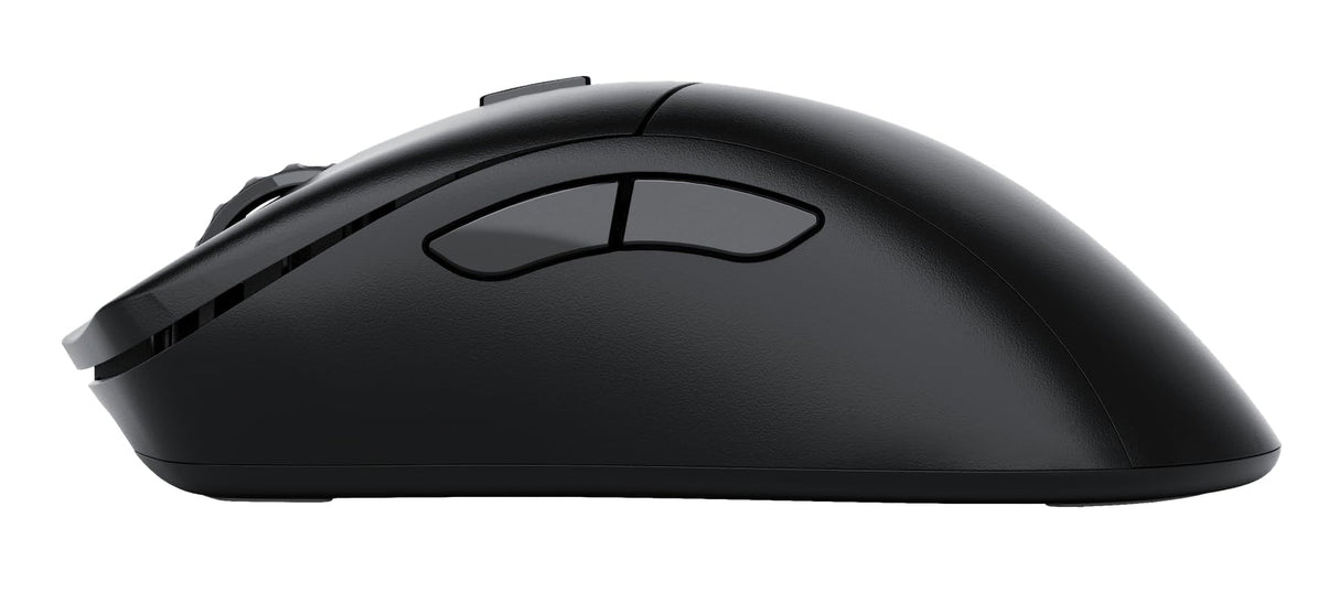 Glorious Gaming Model D 2 Pro Ratón Gaming inalámbrico - 2,4 GHz 1 ms de retardo, 100M clics, 60 g Ultraligero, Gran batería, Sensor PPP 26K, RGB, ergonómico, 6 Botones, Deslizadores de PTFE - Negro