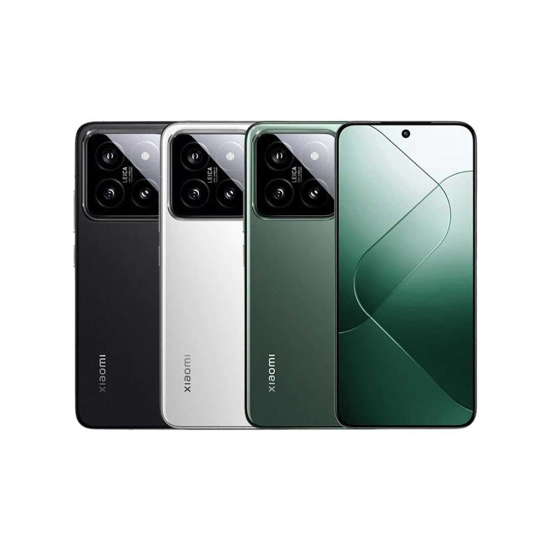 Xiaomi 14 Smartphone, 12+256GB Handy ohne Vertrag, 120Hz 6.36'' AMOLED Display, Snapdragon 8 Gen3, 4610mAh, 90W HyperCharge, IP68 Staub- undwasserdicht, Leica Kamera (Grün)