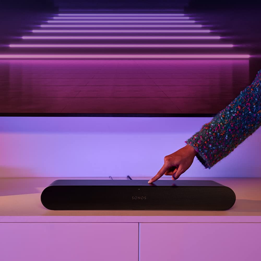 Sonos Ray - Barra de Sonido compacta para la Tele y la música - Blanco