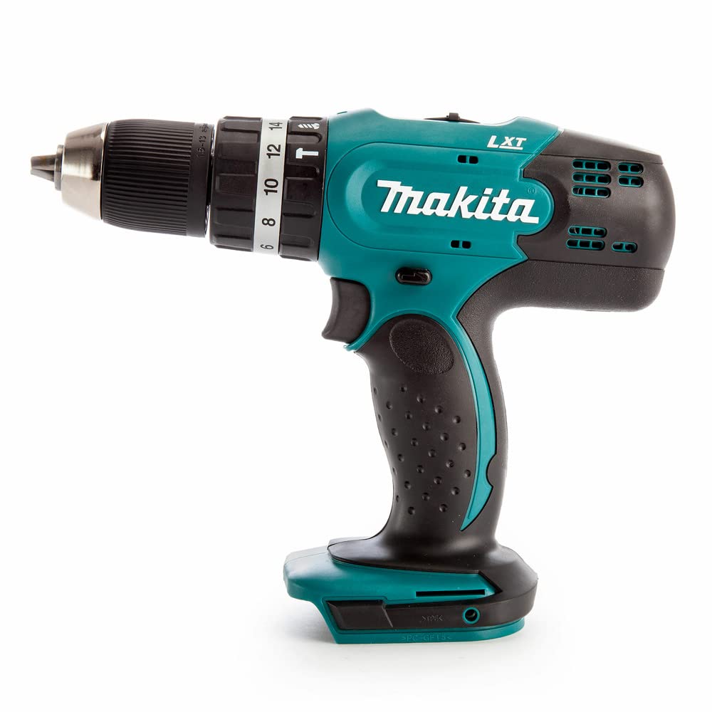 Makita DHP453RFX4 Taladro Percutor Batería 18V LXT 42Nm 2x3.0Ah 74 Accesorios
