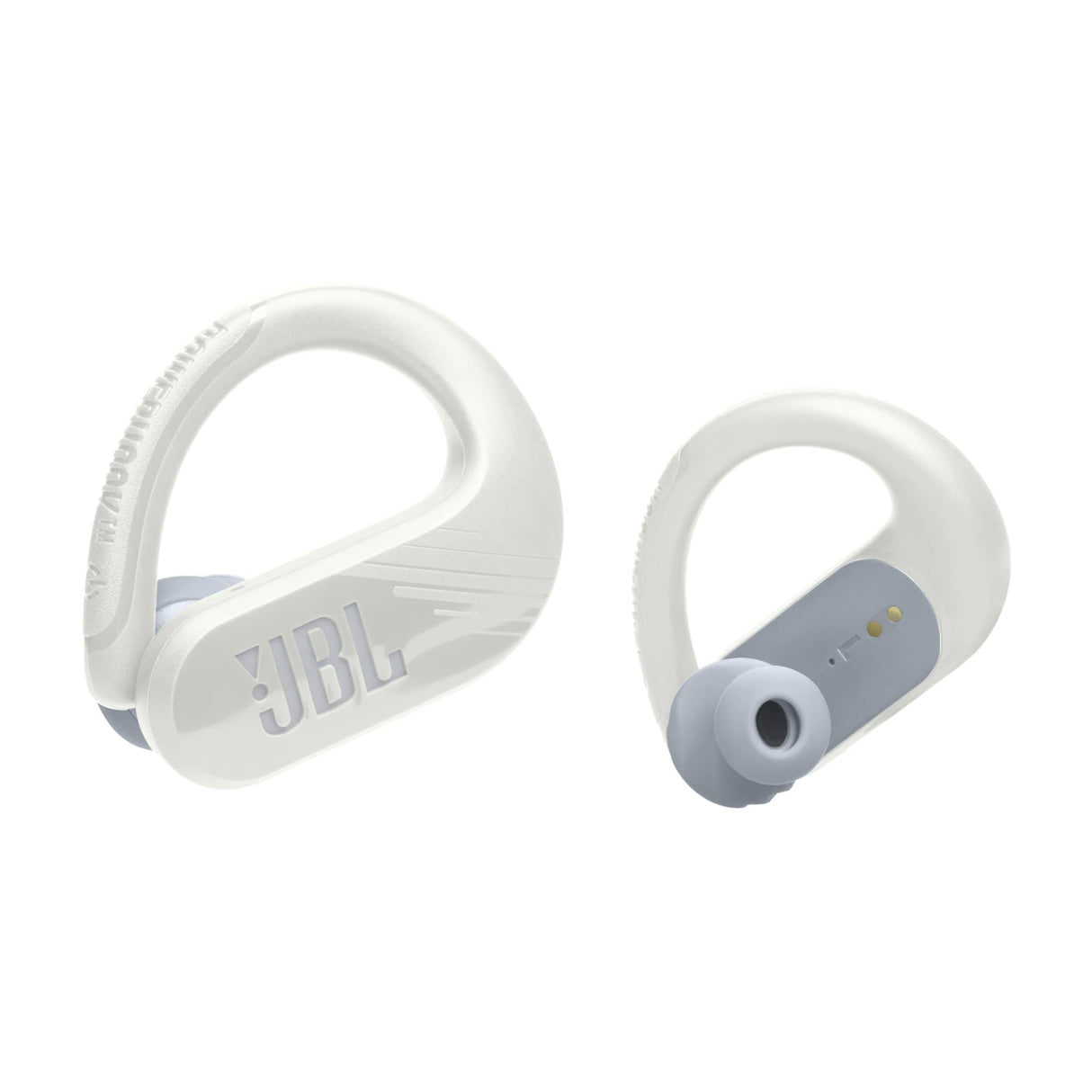 JBL Endurance Peak 3, auriculares activos inalámbricos con resistencia al agua IP68 y hasta 50 horas de duración de la batería, en blanco
