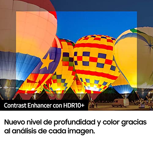 Samsung TV Crystal UHD 2023 65CU8500 - Smart TV de 65", Procesador Crystal UHD, Q-Symphony, Samsung Gaming Hub, Diseño AirSlim y Contrast Enhancer con HDR10+