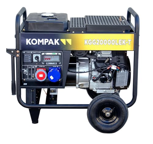Kompak KGG20000LEK-T Generador Gasolina 3000rpm Full Power
