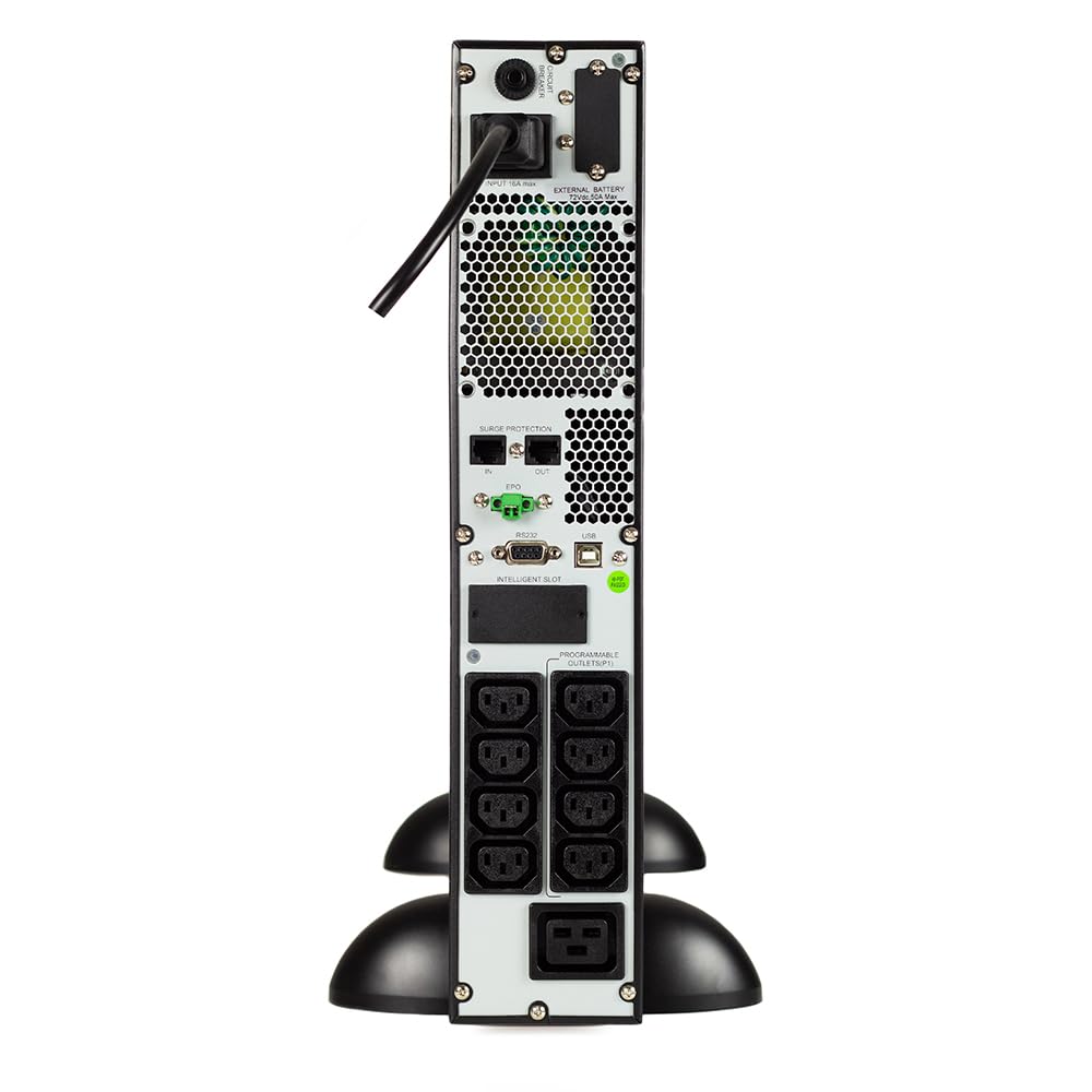 Lapara LA-ITR-3000-LCD-V0.9 Sistema de Alimentación Ininterrumpida SAI 3000VA 2700W LCD Interactivo Sinusoidal Rack