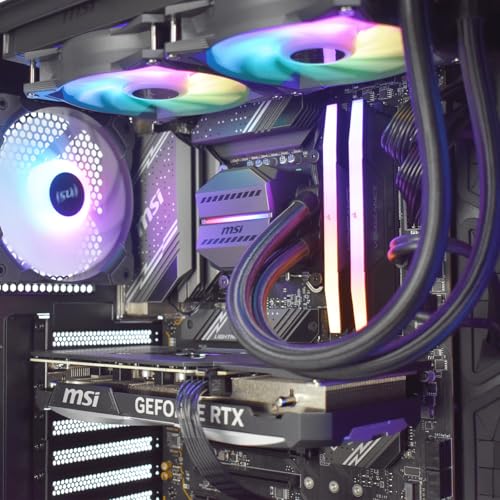 M.Red PC Gamer Powered by MSI CBT012-04 - Procesador Intel Core i5-14600KF, GeForce RTX 4070, 32 GB DDR5, 1 TB SSD NVMe, Windows 11 Familia