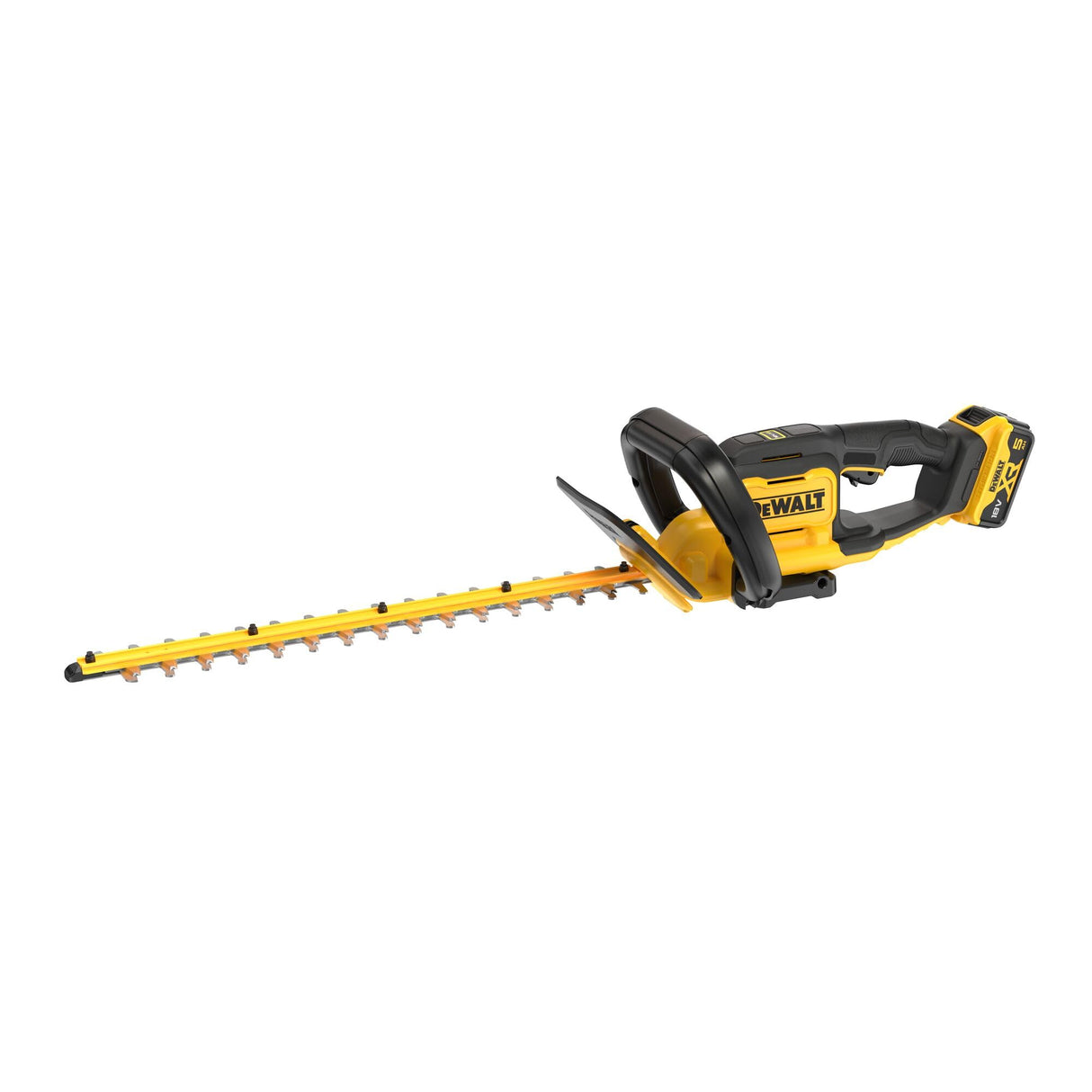 DEWALT Cortasetos XR 18V 55 cm 25 mm con batería de 5Ah incluida, DCMHT564P1-QW