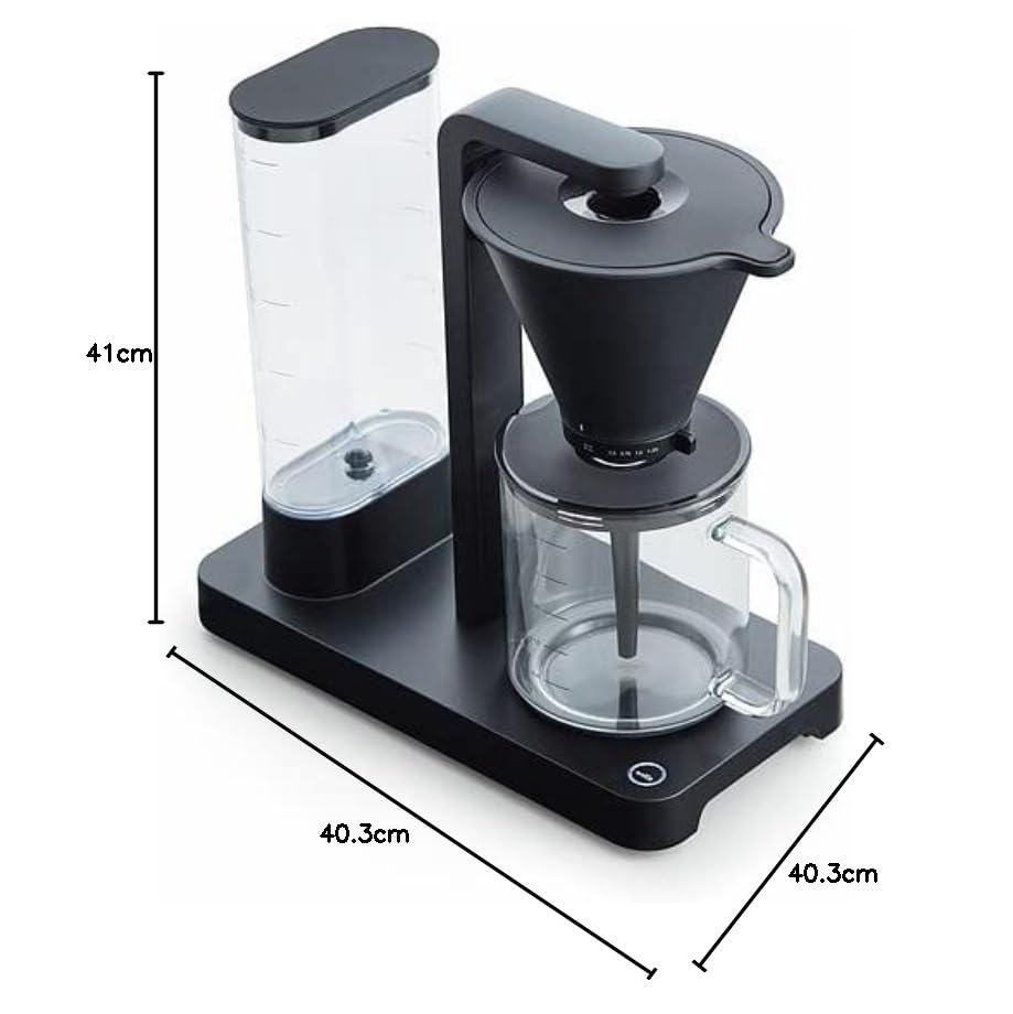 Wilfa PERFORMANCE Cafetera – Cafetera avanzada con una capacidad de 1,25 litros para un café de sabor óptimo, negro, 602263