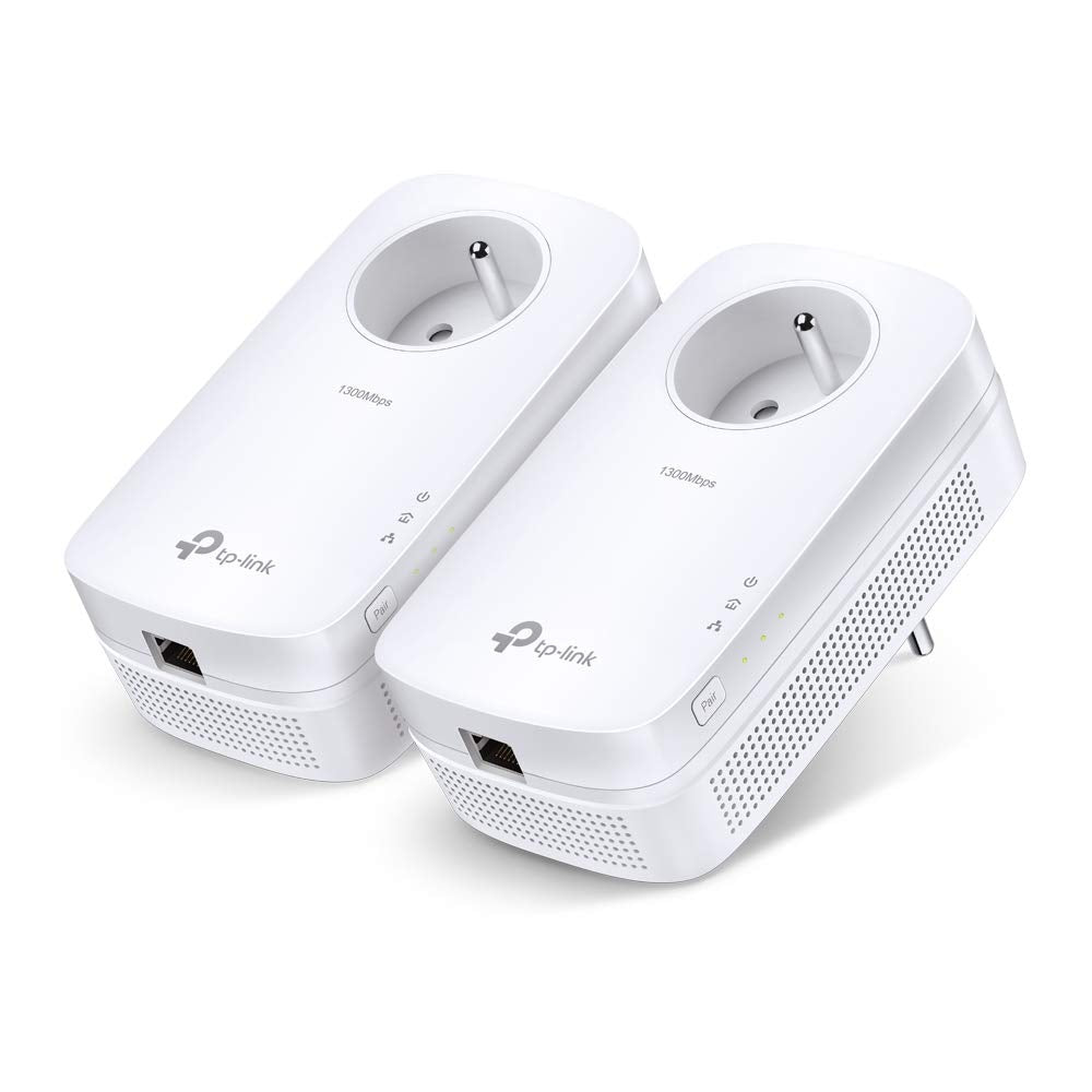 TP-Link TL-PA8015PKIT - Adaptador de comunicación por línea eléctrica, Color Blanco