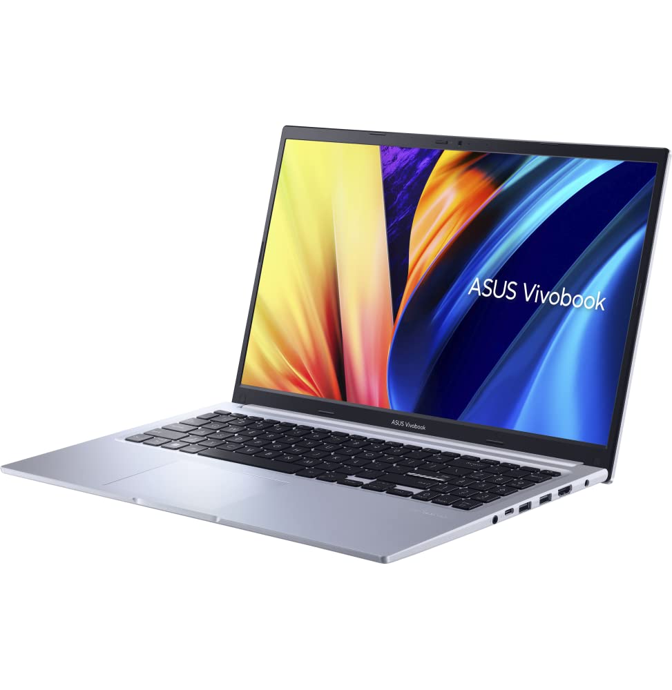 ASUS VivoBook 15 F1502ZA-EJ1118 - Ordenador Portátil 15.6 Full HD (Intel Core i5-1235U, 16GB RAM, 512GB SSD, Iris Xe Graphics, Sin Sistema Operativo) Plata Glacia
