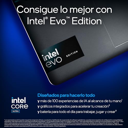 Dell Inspiron 16 Plus (7640) Ordenador Portátil de 16" 2.5K, Intel Core Ultra 7 Series 1, 16 GB de RAM, 1 TB SSD, NVIDIA GeForce RTX 4060, Windows 11 Home, Teclado Retroiluminado en Español, Ice Blue