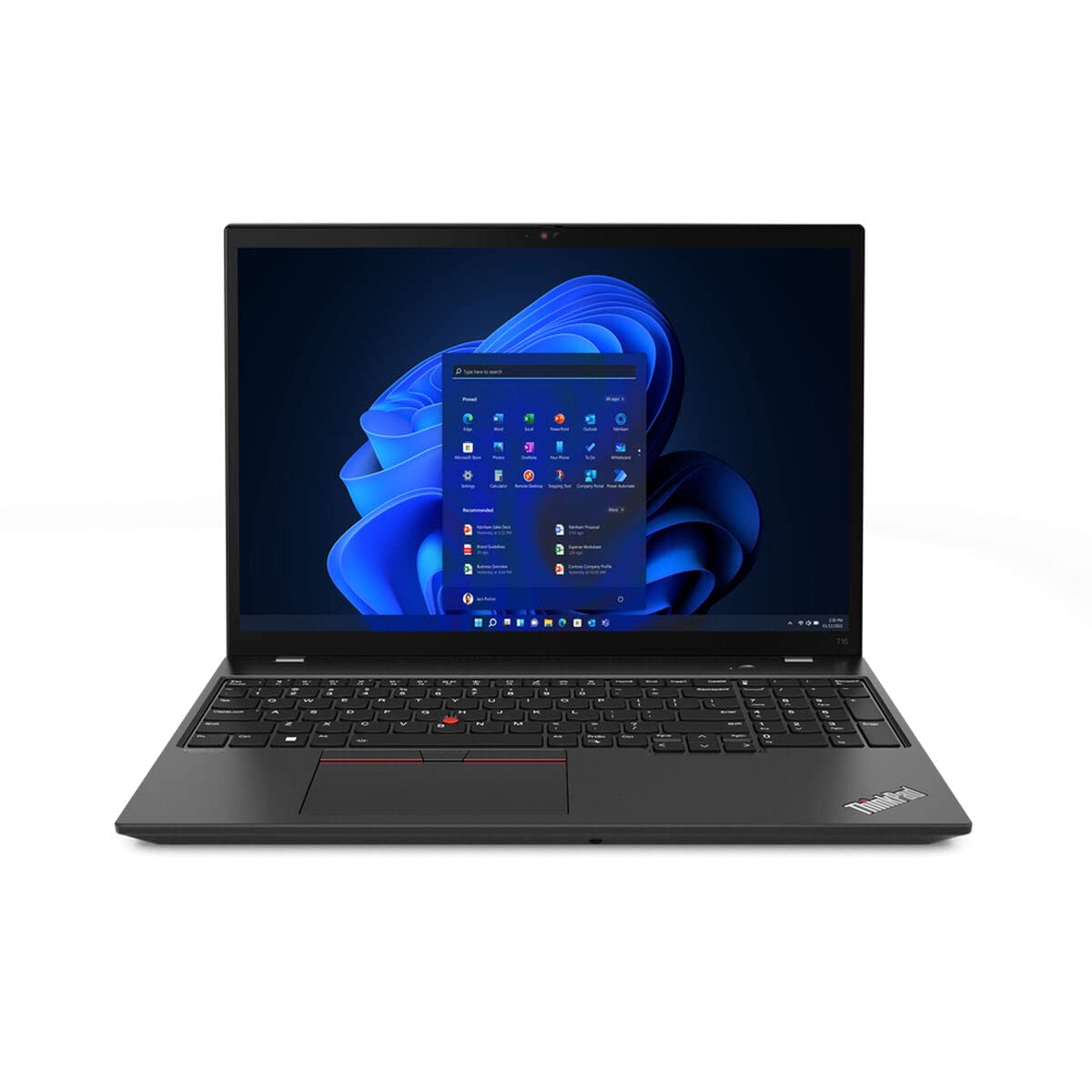 LENOVO ThinkPad T16 Gen 1 i5-1235U Portátil 40,6 cm (16") WUXGA Intel® Core™ i5 16 GB DDR4-SDRAM 512 GB SSD Wi-Fi 6E (802.11ax) Windows 11 Pro Negro