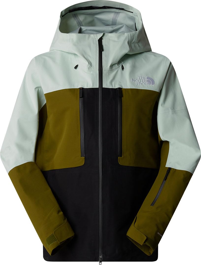 THE NORTH FACE Ceptor Chaqueta de esquí para mujer Pale Green/Forest Olive S