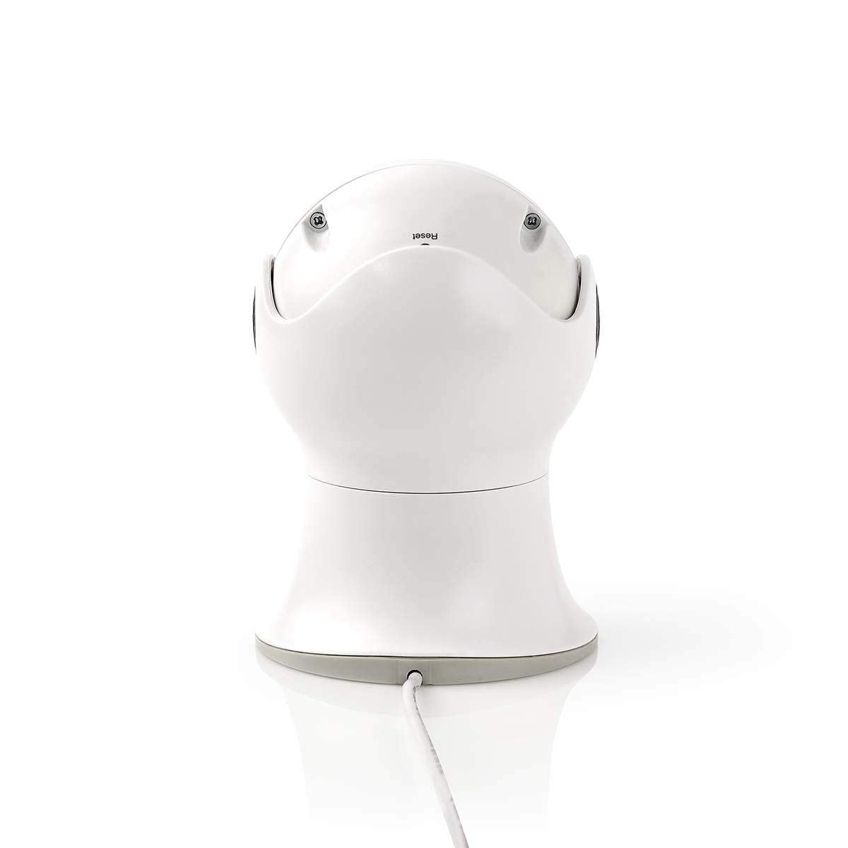 Nedis cámara para Exteriores SmartLife - Sistema de Seguridad para Exteriores con Sensor de Movimiento - wi fi, Full HD 1080p, Modo de visión Nocturna, Memoria Interna (16 GB), IP65 - Blanco