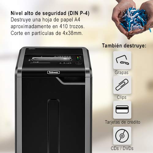 Fellowes - Destructora 325Ci Corte En Partículas